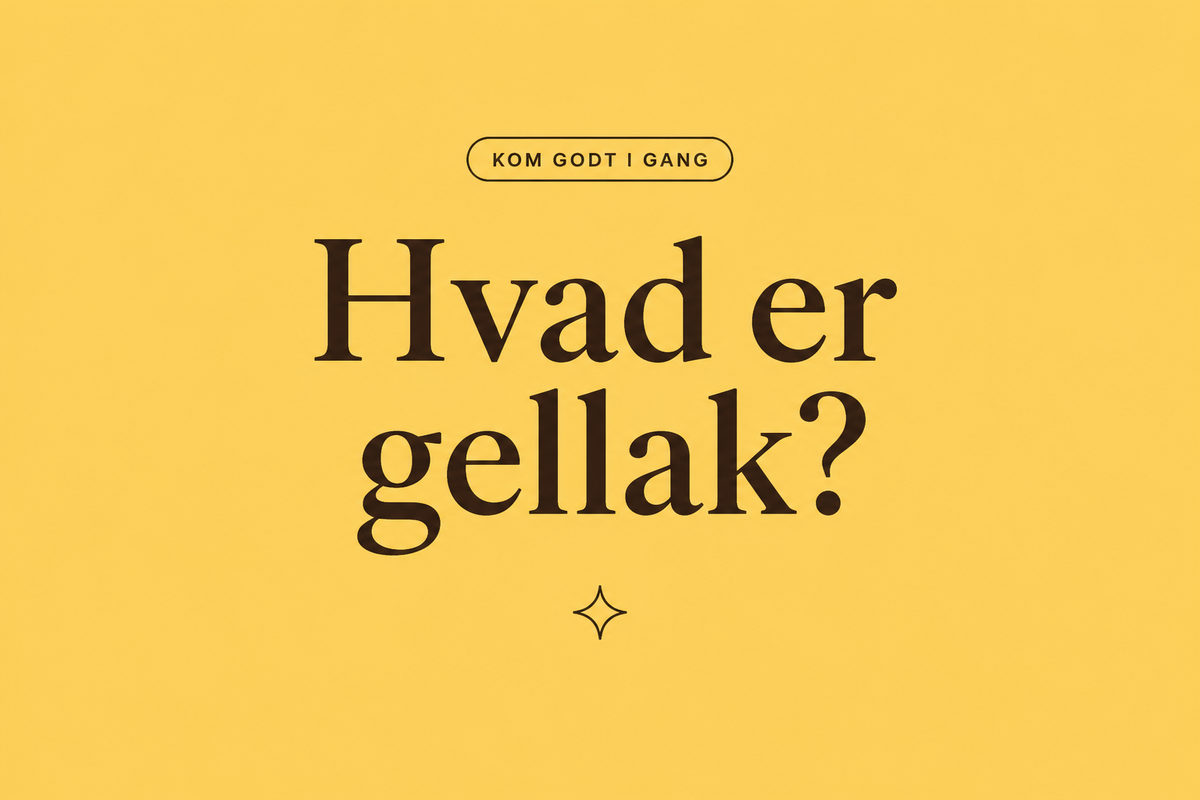 Hvad er gellak?