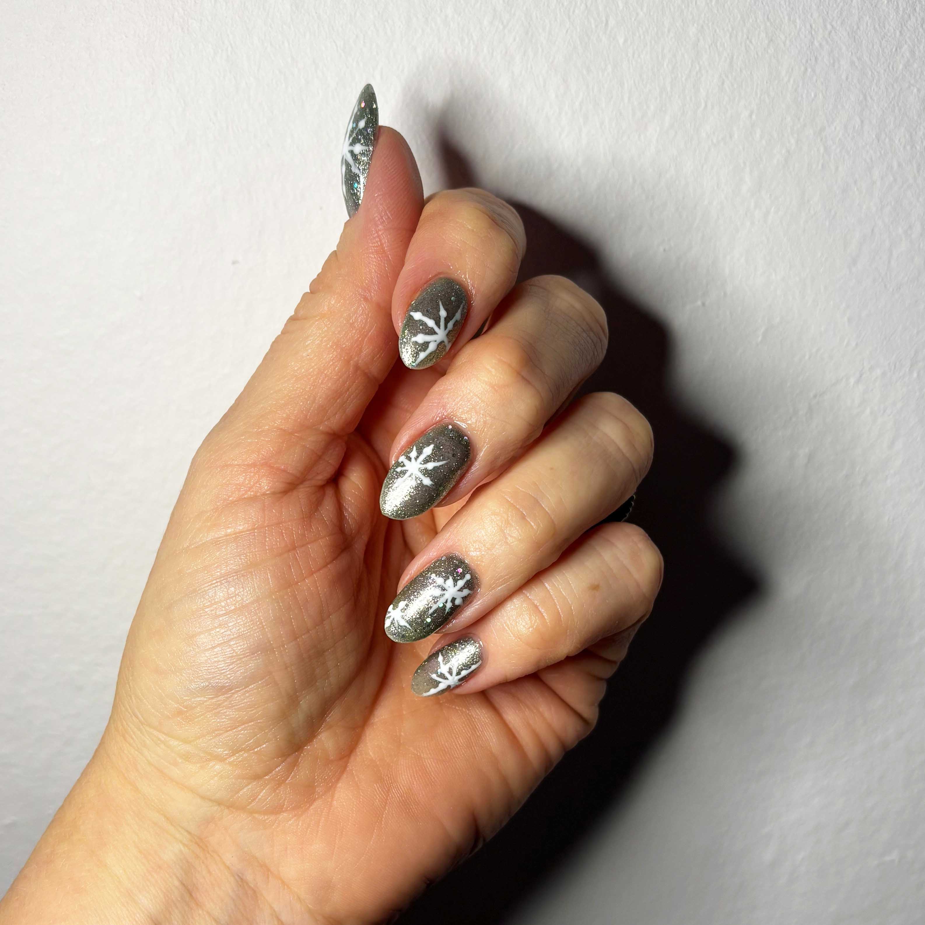 Gel Neglelak – Sage Sparkle